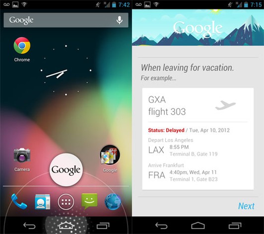 Nexus的将获得升级到Android4.1.2