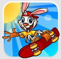 滑板兔子-兔子