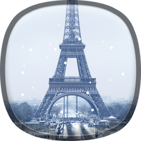 巴黎的雪-现场壁纸
